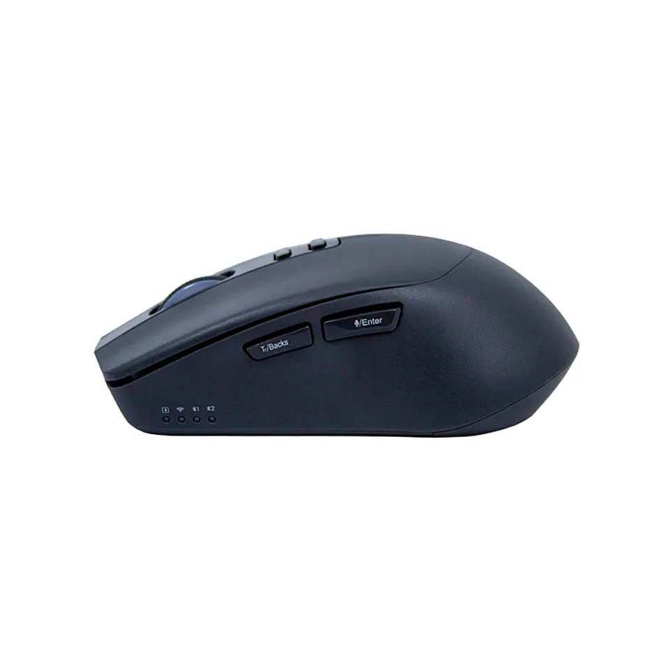 Mouse Inalámbrico Teros TE-1249AI, 2.4GHz, 8 botones, IA, DPI 3200, USB, BT 3