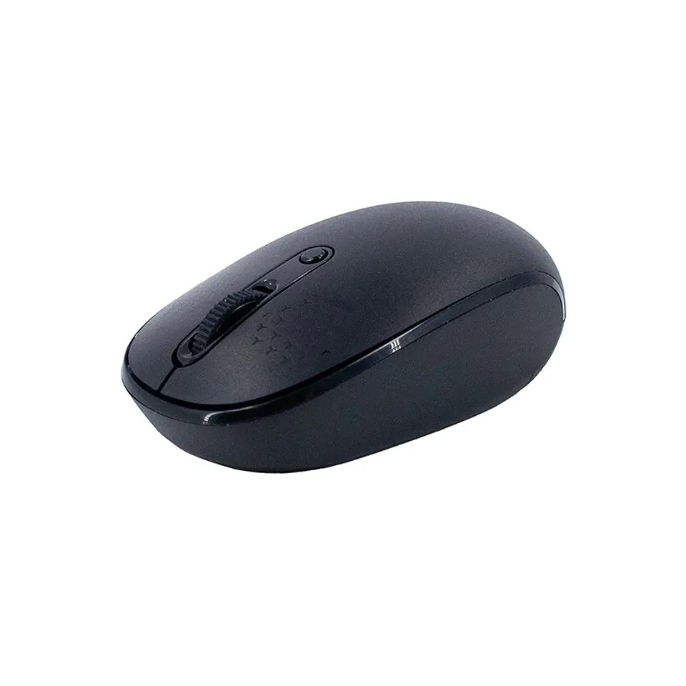 Mouse Inalámbrico Teros TE-1237S, BT 5.0, 2.4GHz, USB, Color Negro 1