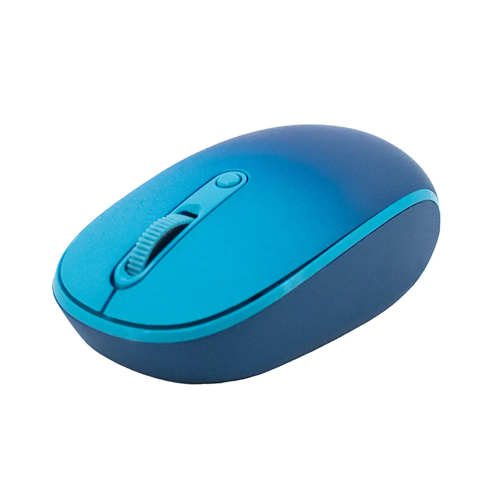 Mouse Inalámbrico Teros TE-1240S, 2.4GHz, 4 Botones, USB, Color Azul 2