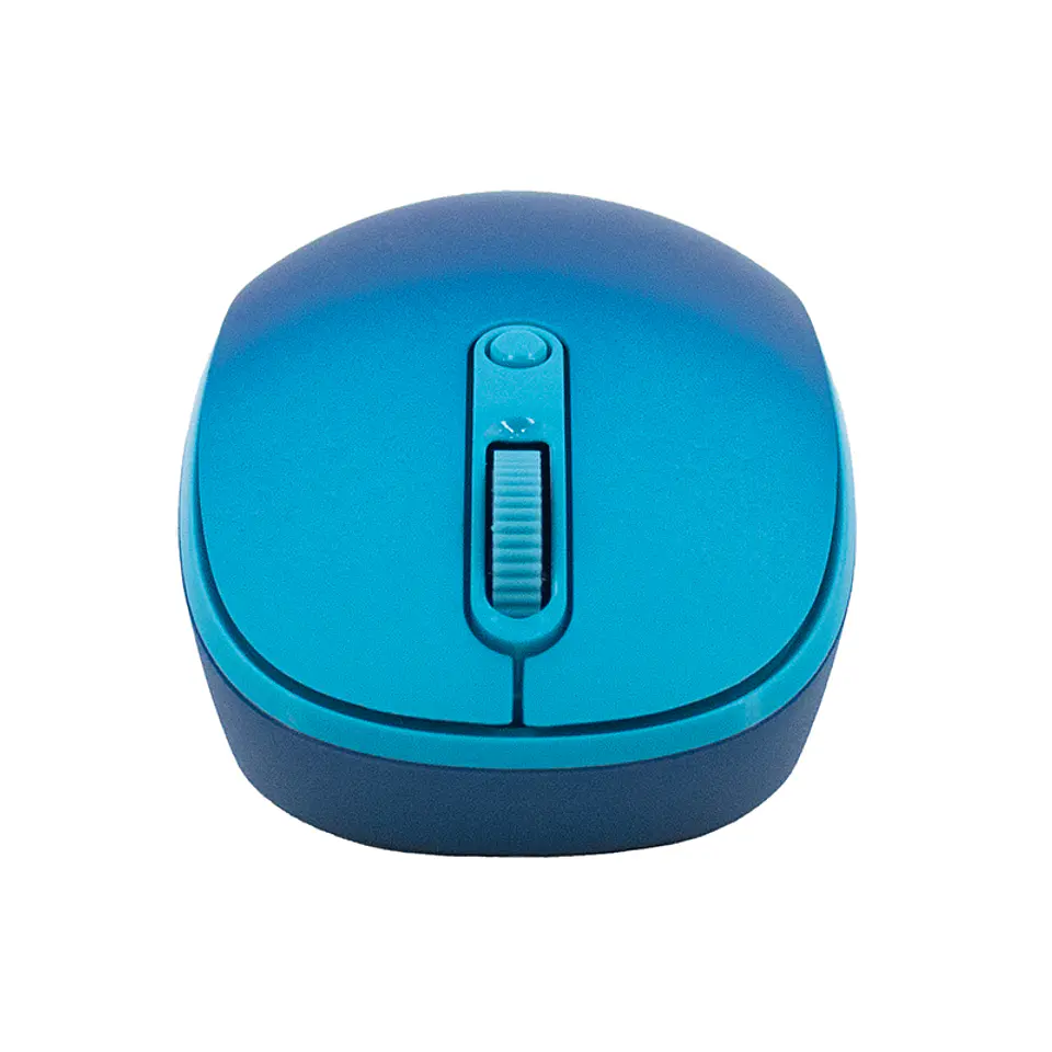 Mouse Inalámbrico Teros TE-1240S, 2.4GHz, 4 Botones, USB, Color Azul 3