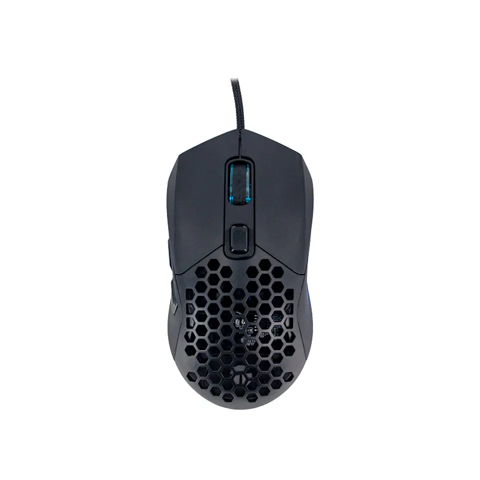 Mouse gamer TEROS TE-1232G, DPI hasta 7200, RGB, 7 botones, óptico, negro 1