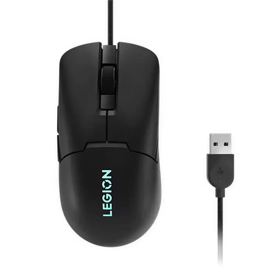 Mouse Gaming Lenovo Legion M300s, RGB, Interfaz USB 2.0 (Cableado) 1