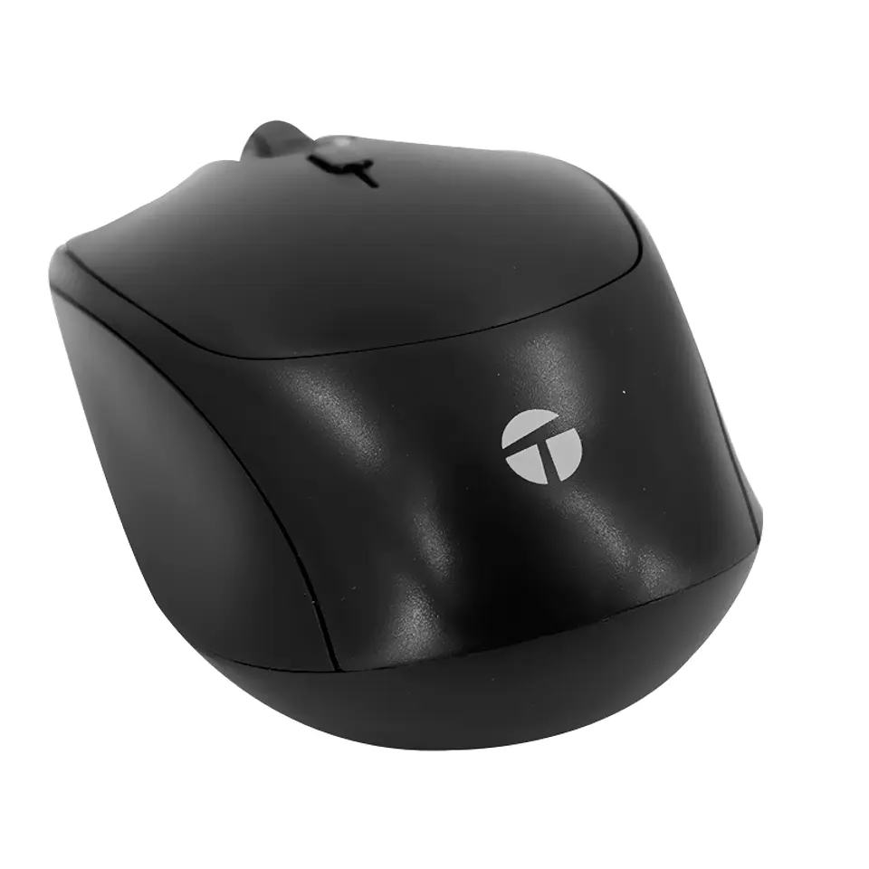 Mouse óptico TEROS TE-1222S, 800-1200-1600 DPI, USB, 4 botones 3