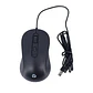 Mouse óptico TEROS TE-1229S, USB, 4 botones, negro - Miniatura 1