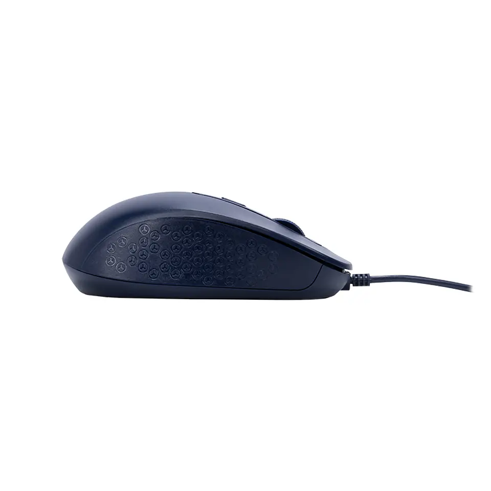Mouse óptico TEROS TE-1243S, 2000 DPI, USB, 4 botones, azul 3