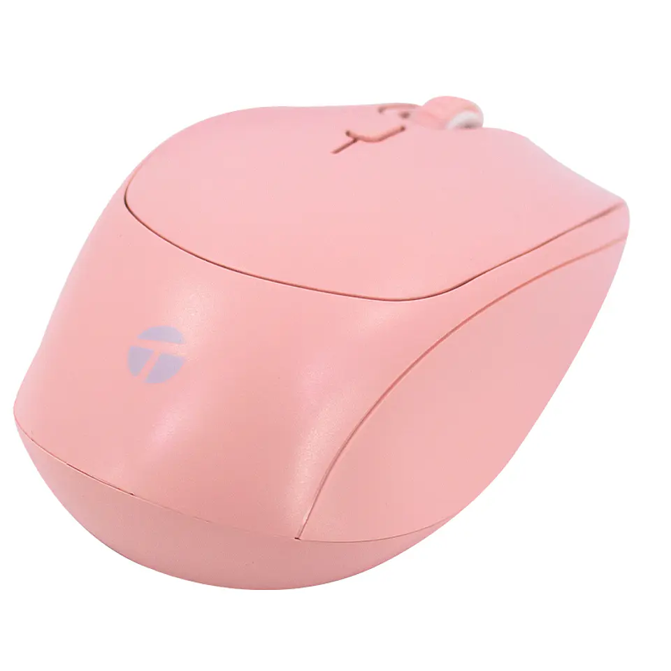 Mouse Óptico Teros TE-1226S, 800-1200-1600 DPI, USB, 4 Botones, Color Rosado 5