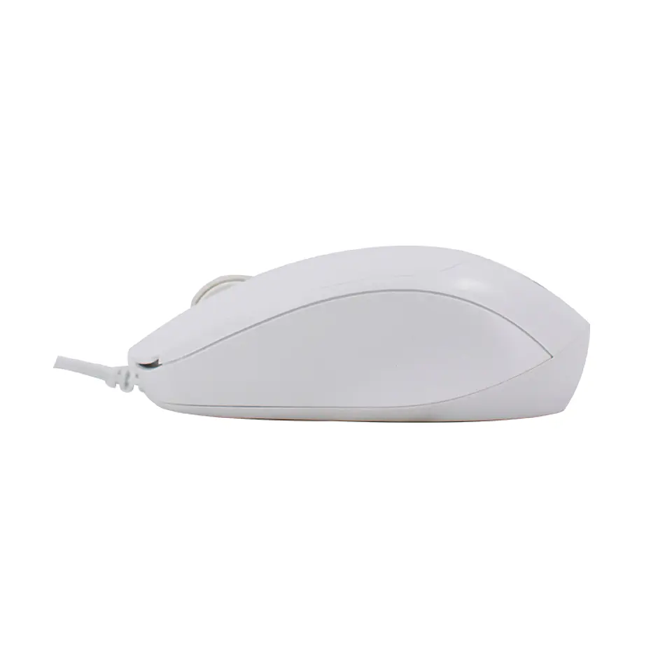 Mouse óptico TEROS TE-1225S, 800-1200-1600 DPI, USB, 4 botones, color blanco 3