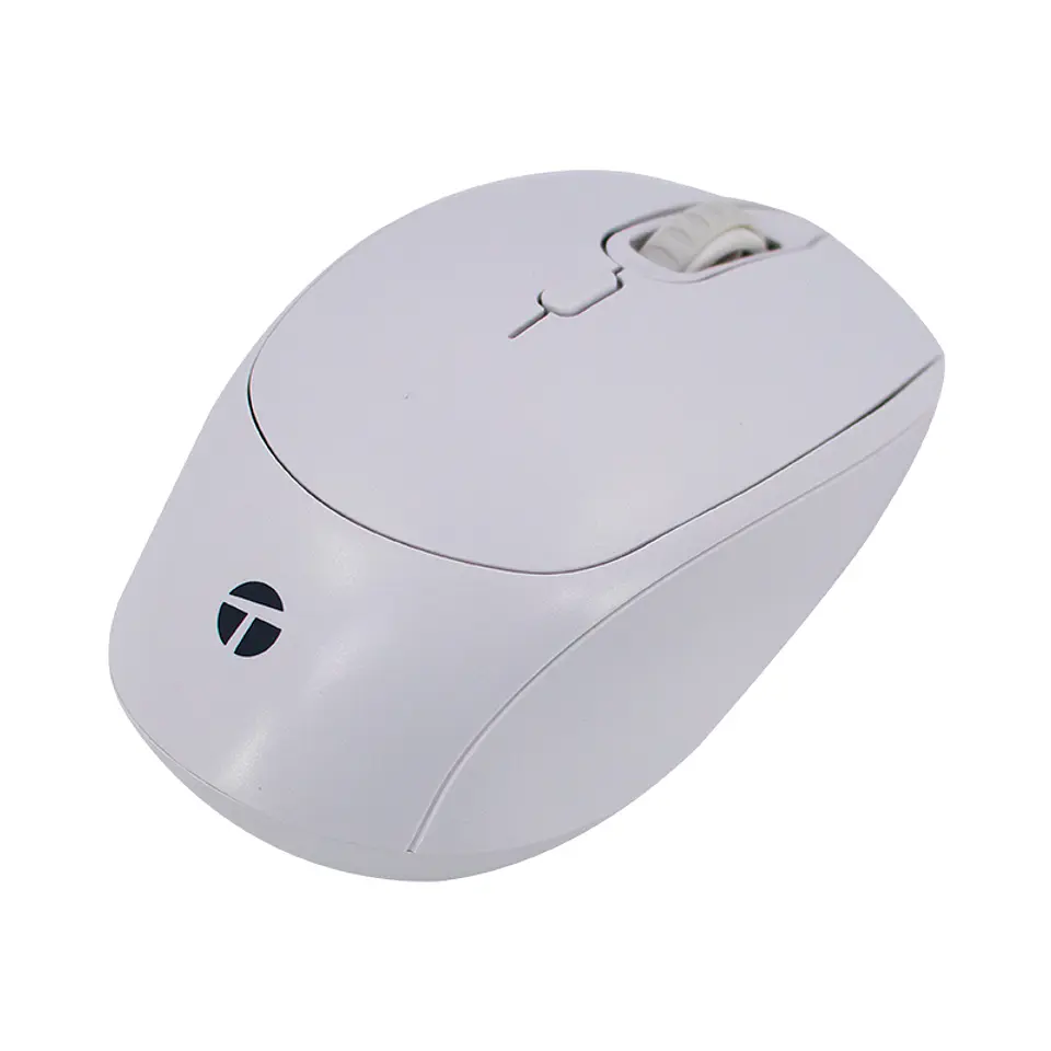 Mouse óptico TEROS TE-1225S, 800-1200-1600 DPI, USB, 4 botones, color blanco 4