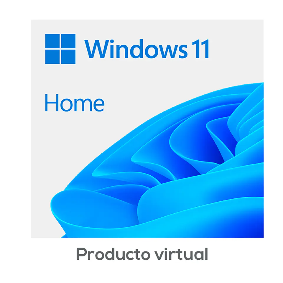Sistema Operativo Microsoft Windows Home 11, 64-bits All Languages PK Lic Online DwnLd NR 1