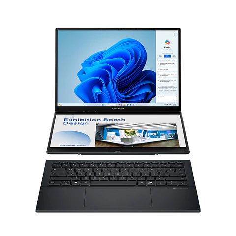 NB Asus Zenbook Duo UX8406CA-QL444W/14" FHD Oled Touch/core Ultra 9 285H 5.4G/16G LPDDR5X