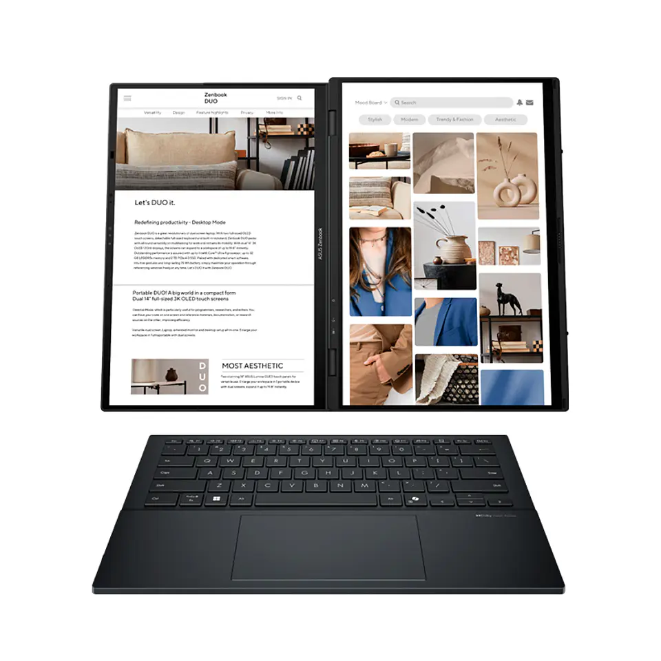NB Asus Zenbook Duo UX8406CA-QL444W/14