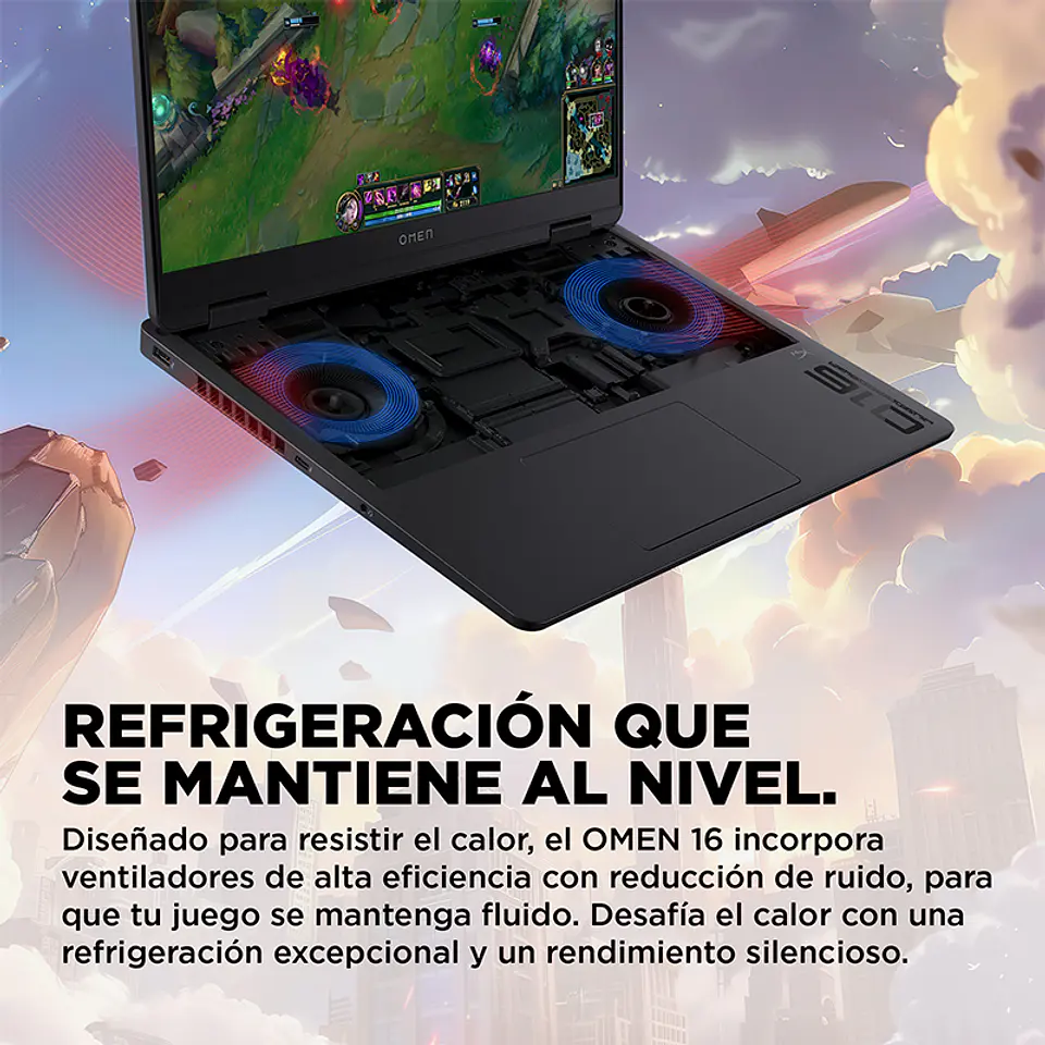 Notebook HP OMEN Gaming 16-ap0007la, 16