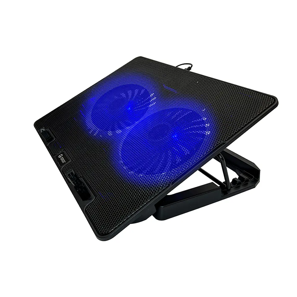 Cooler TEROS TE-7020N, compatible con notebooks de hasta 15.6
