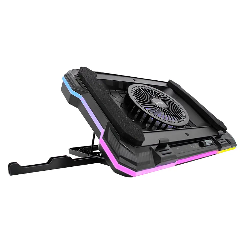 Cooler TEROS TE-7133N RGB, compatible con notebooks de 14