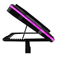 Cooler TEROS TE-7133N RGB, compatible con notebooks de 14