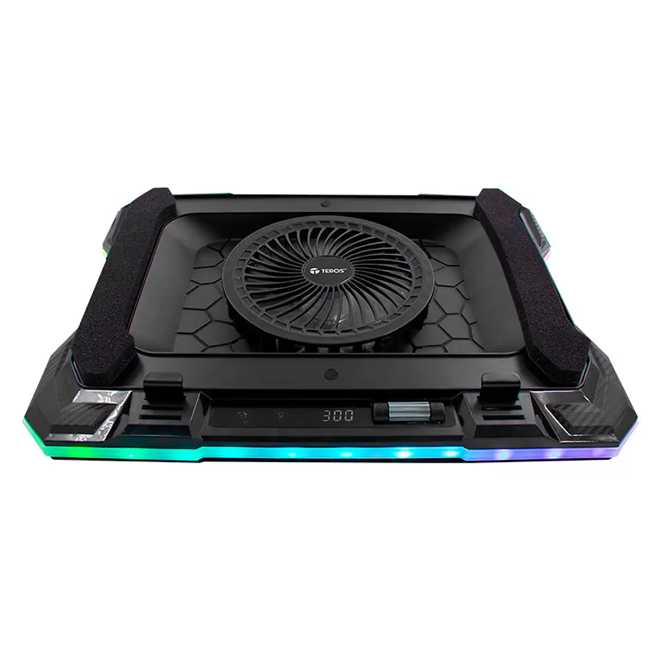 Cooler TEROS TE-7133N RGB, compatible con notebooks de 14