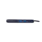 Concentrador de puertos (Hub) TEROS TE-7134N Gen 3 USB-C, 7 en 1 - Miniatura 2
