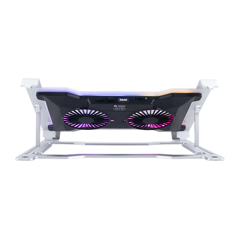 Cooler para notebook TEROS TE-7135N, soporta tablets y notebooks de 9