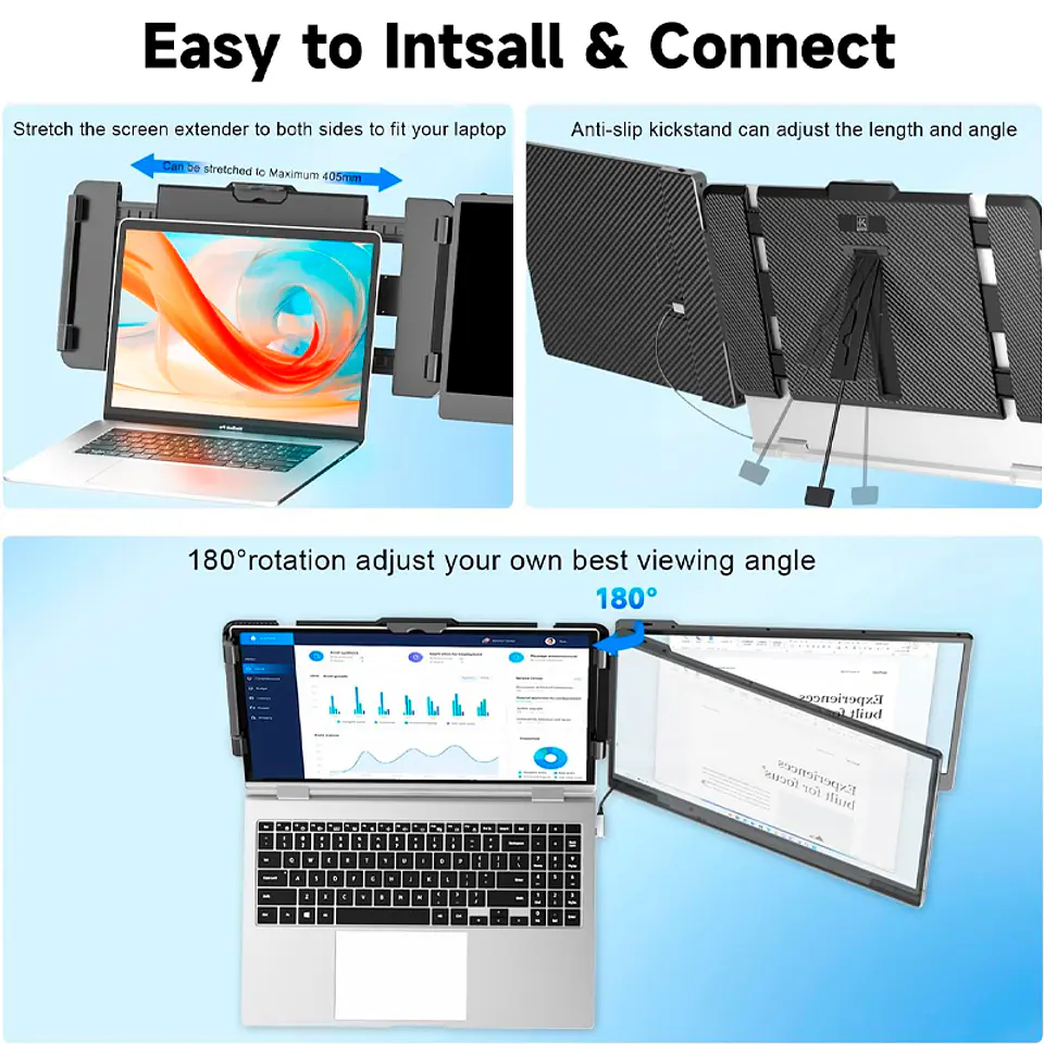 Extensor de monitor de 14