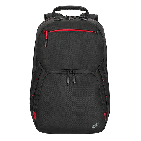 Mochila Lenovo Thinkpad Essential Plus de (15.6" / 39.6 cm), Color (Negro / Rojo)