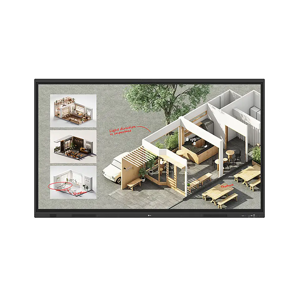 Pantalla Tactil Interactiva LG CreateBoard Standard de 75