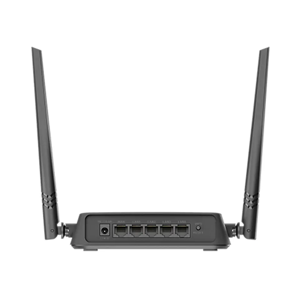 Router D-Link DIR-615 Wireless N 300, 1 WAN (10/100 BASE-TX) + 4 LAN (10/100 BASE-TX) 2