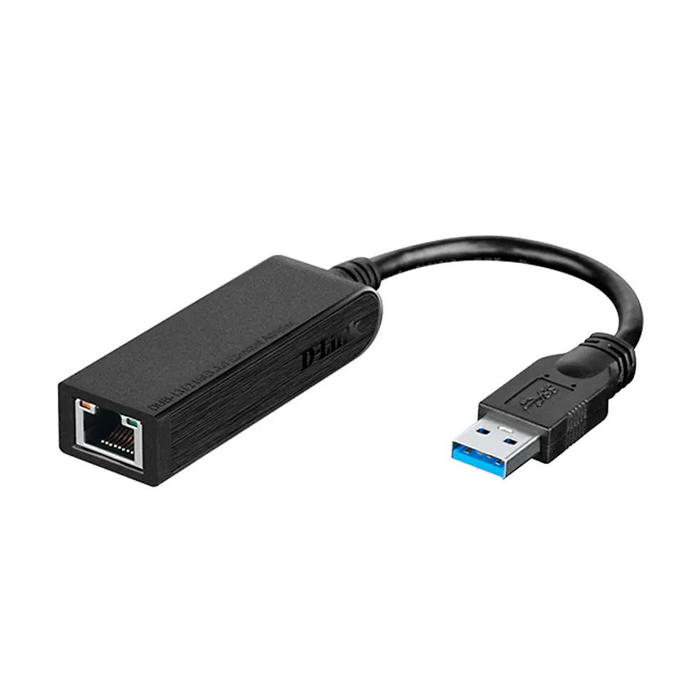 Adaptador de red con un puerto USB 3.0 y Puerto RJ-45 10/100/1000 Mbps Gigabit Ethernet 1