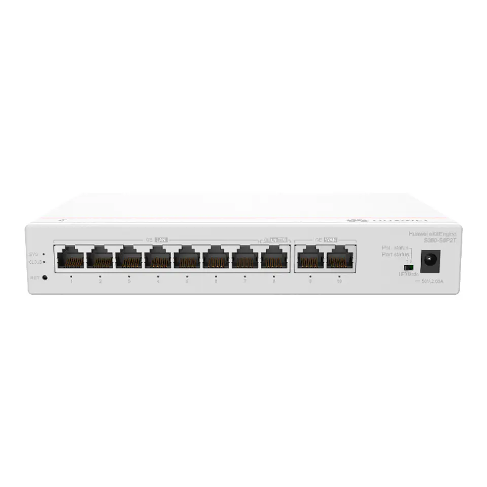 Gateway Multi-Service (Puerta de enlace multiservicio) Huawei eKitEngine S380-S8T2T 2