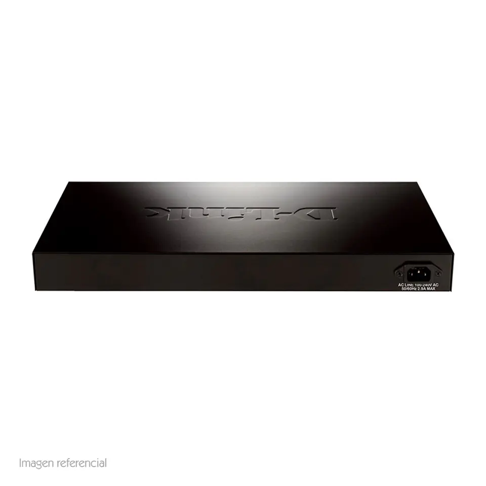 Switch D-Link DGS-1210-28P, Capa 2, PoE, 24 RJ-45 LAN GbE, 4 puertos SFP, Auto MDI/MDIX. 2