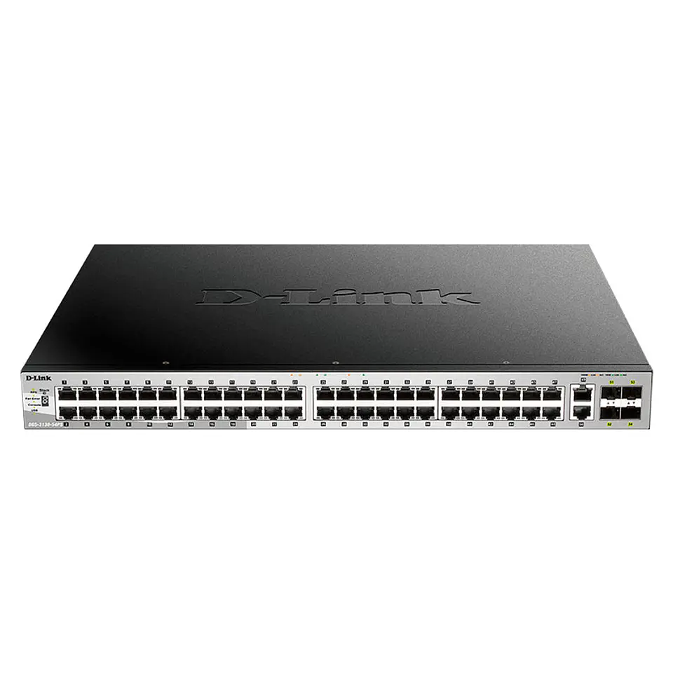 Switch D-Link DGS-3130-54PS, Administrable, Apilable de capa 3. 1