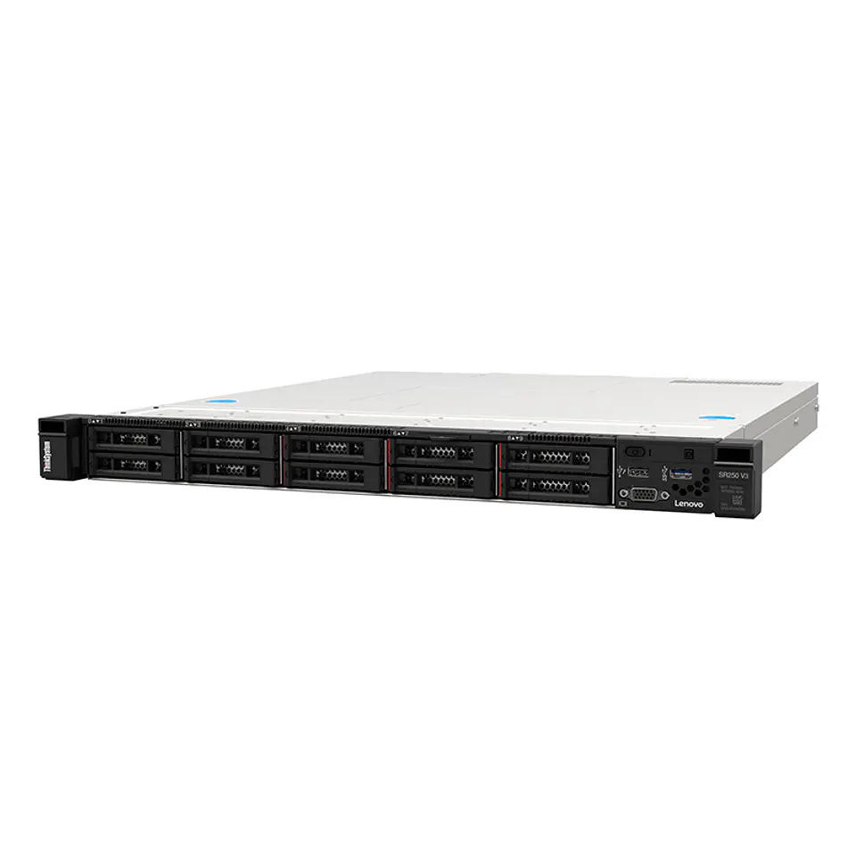 Servidor Lenovo ThinkSystem SR250 V3 / 1 x Intel Xeon 6353P 2.7/4.2GHz/8C/16T/65W/Rack 1U 1