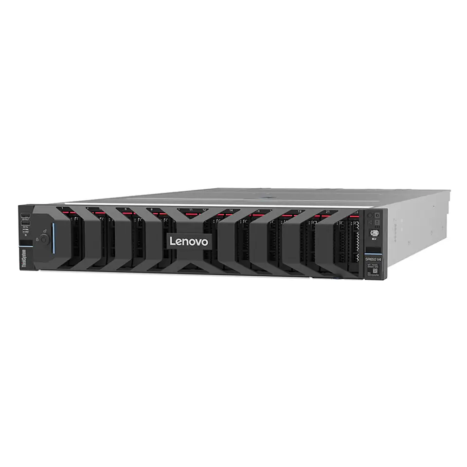 Servidor Lenovo ThinkSystem SR650 V4 / 1 x Intel Xeon 6515P 2.3/3.8GHz/16C/150W/Rack 2U 1