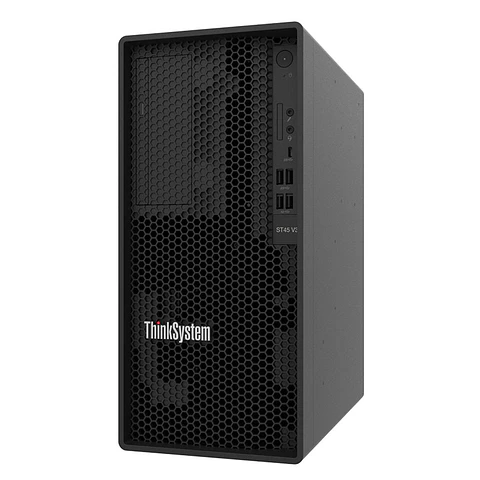 Servidor Lenovo ThinkSystem ST45 V3 / AMD EPYC 4124P 3.8/5.1GHz/4C/8T/TDP: 65W/Tower