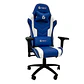 Silla gamer TEROS TE-8126B, azul y blanco - Miniatura 2