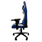 Silla gamer TEROS TE-8126B, azul y blanco - Miniatura 5