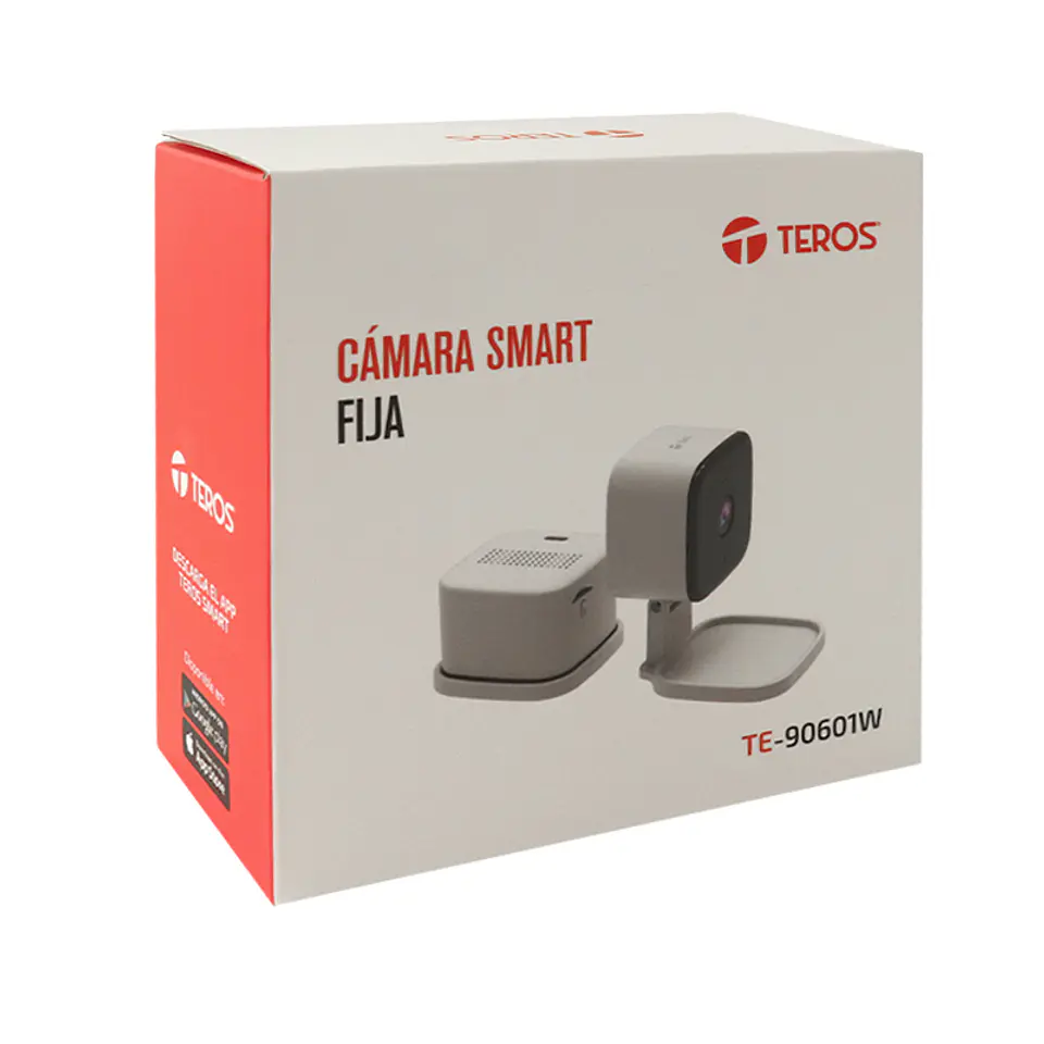 Cámara inteligente (interna fija) TEROS TE-90601W, resolución 3 MP, Wi-Fi, color blanco 6