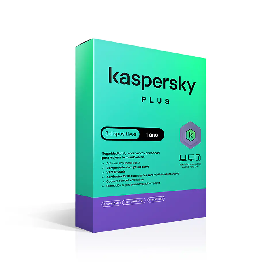Kaspersky Plus 3PC 1Y 1