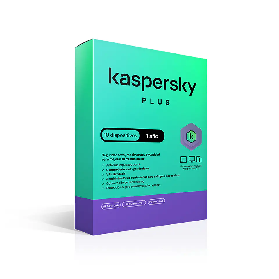 Kaspersky Plus 10PC 1Y 1