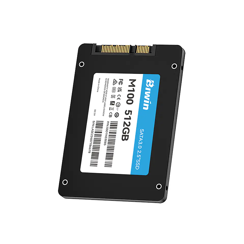 Unidad en estado solido Biwin M100, 512GB, SATA 6Gb/s, 2.5