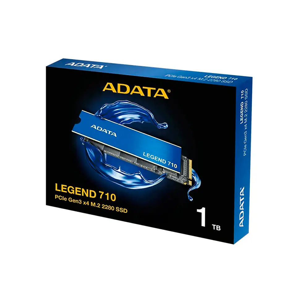 Unidad en estado solido (SSD) ADATA LEGEND 710 1TB PCIe Gen 3.0 x4 M.2 2280 1