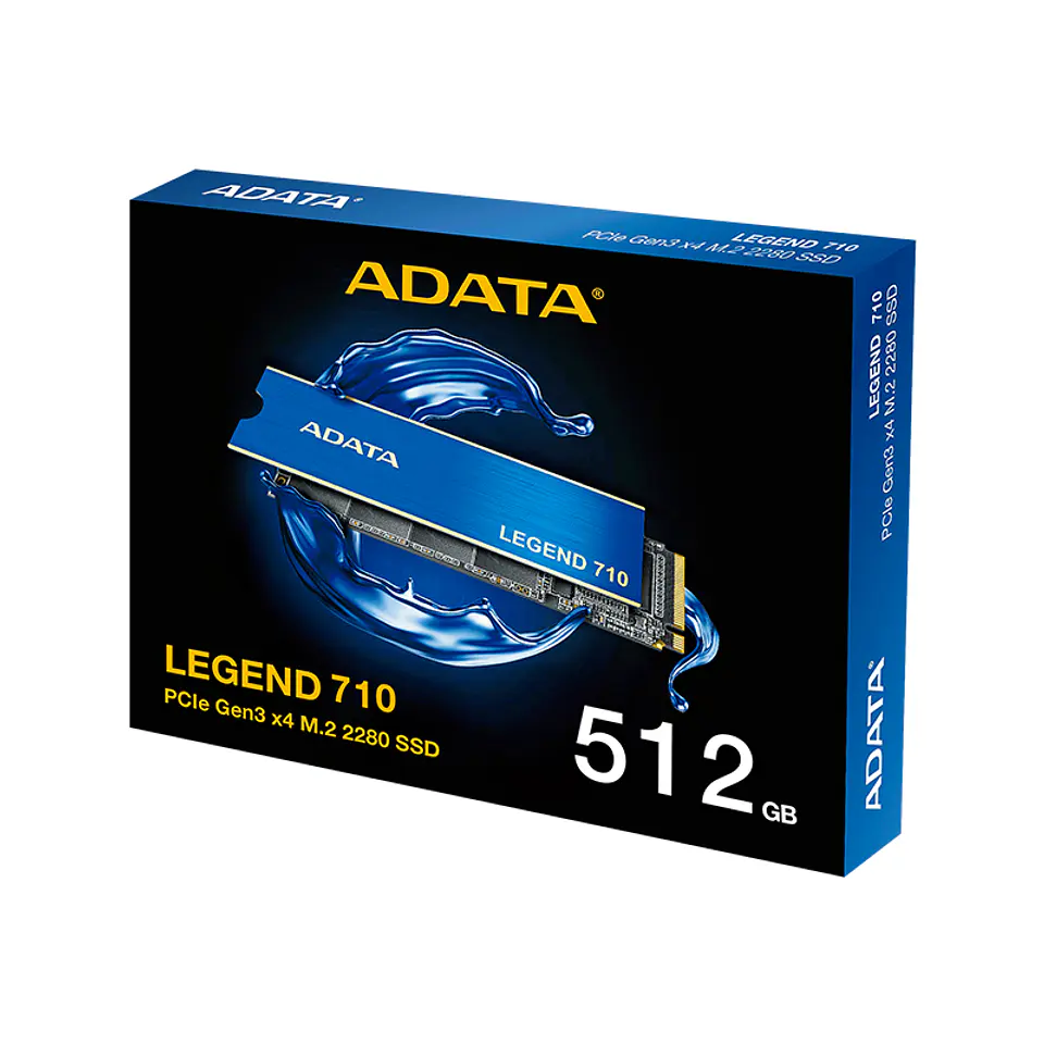 Unidad en estado solido (SSD) ADATA LEGEND 710 512GB PCIe Gen 3.0 x4 M.2 2280 1