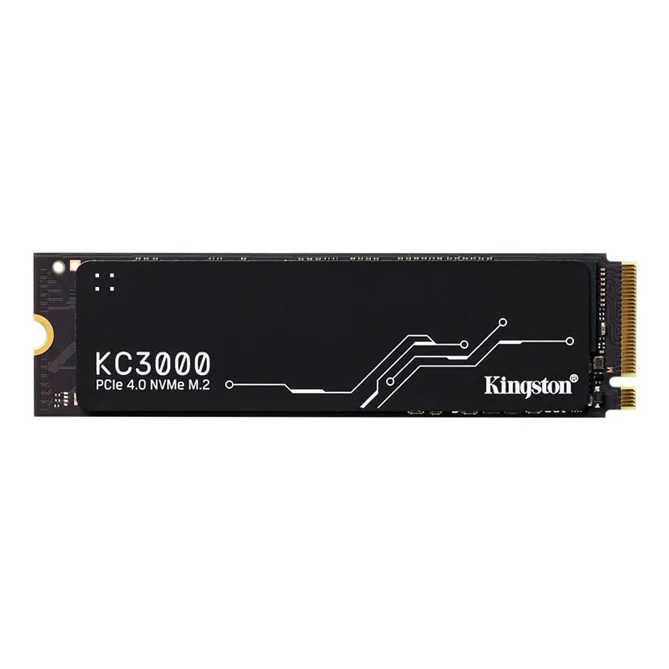 Unidad en estado solido Kingston KC3000, 2048GB, M.2 2280 PCIe Gen 4.0 NVMe 1
