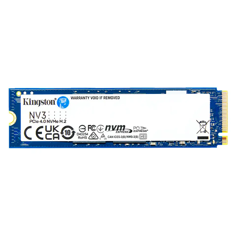 Unidad en estado solido Kingston 1000GB NV3 PCIe 4.0 NVMe M.2 SSD 1