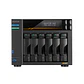 Servidor NAS Asustor Lockerstor 6 Gen3 (AS6806T) Ryzen V3C14/QC/10nm, 16GB Ecc DDR5-4800 - Miniatura 1