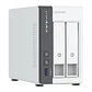 Servidor NAS QNAP TS-216G, ARM Cortex A55 4C/2GHz, 4GB RAM (On-Board), Bahias: 2x3.5
