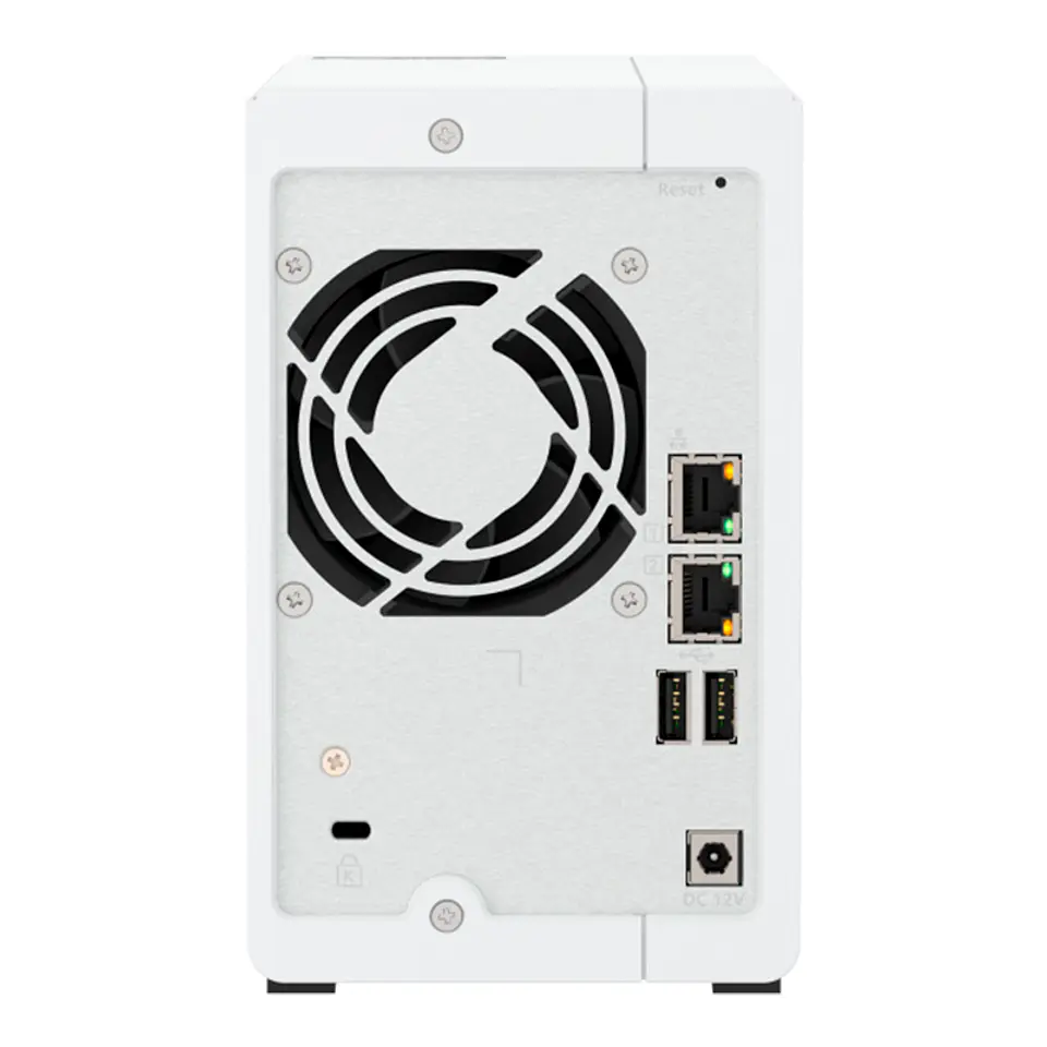 Servidor NAS QNAP TS-216G, ARM Cortex A55 4C/2GHz, 4GB RAM (On-Board), Bahias: 2x3.5