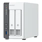 Servidor NAS QNAP TS-216G, ARM Cortex A55 4C/2GHz, 4GB RAM (On-Board), Bahias: 2x3.5
