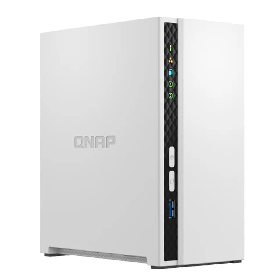 Servidor NAS QNAP TS-233, ARM Cortex A55 4C/2GHz, 2GB RAM(On-Board), Bahias: 2 x 3.5