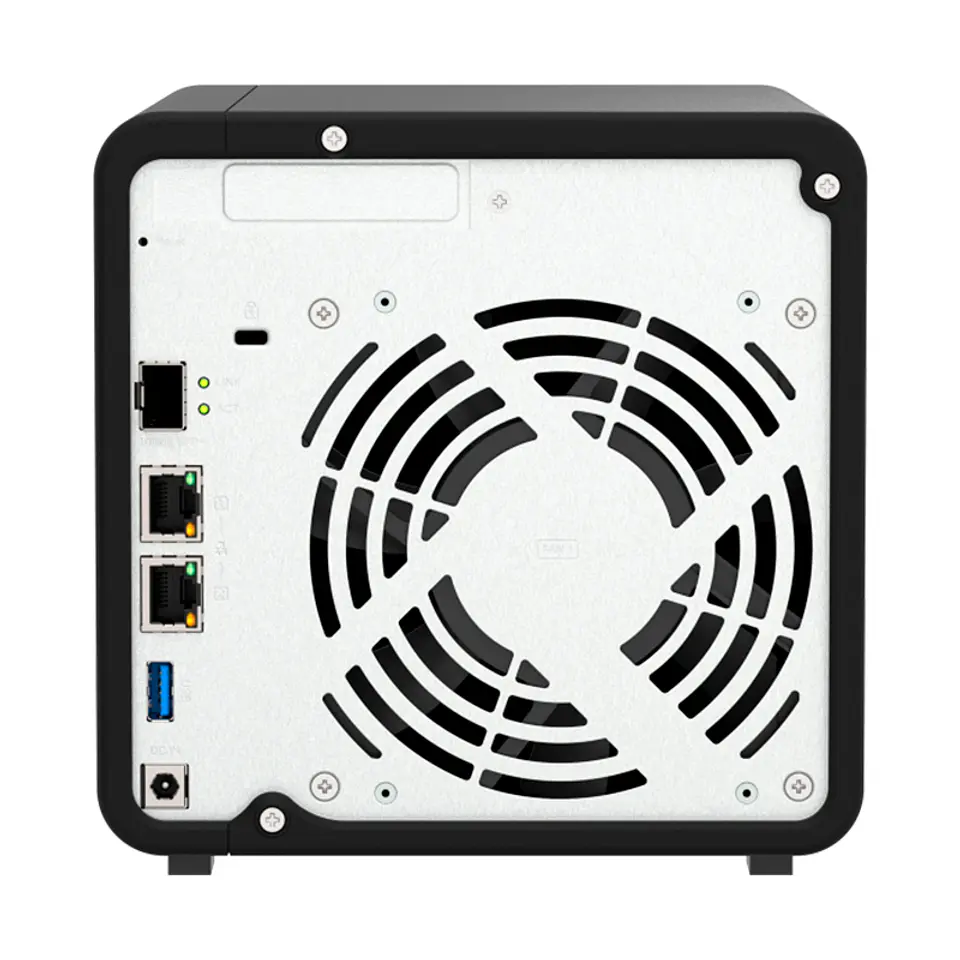 Servidor NAS Qnap TS-432X-4G, Arm AL524 4C/2GHz, 4GB RAM Sodimm, Bahias: 4x3.5