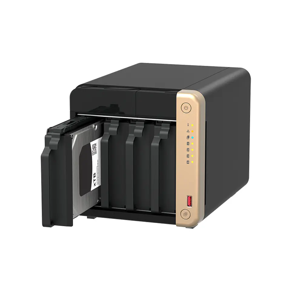Servidor NAS QNAP TS-464-8G, Celeron N5095 4C/2.9GHz, 8GB DDR4 / Bahias: 4 x 3.5